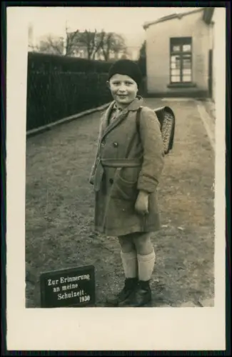 13x Foto AK - Erinnerung an Schulzeit und andere Mädchen und Kinder - 1930er