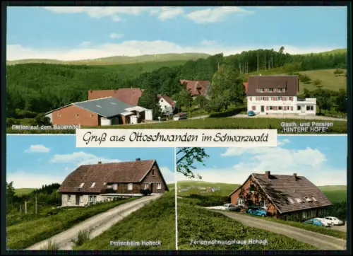 AK Ottoschwanden Freiamt - Gasthaus und Pension Hintere Höfe - Ferienheim Hoheck