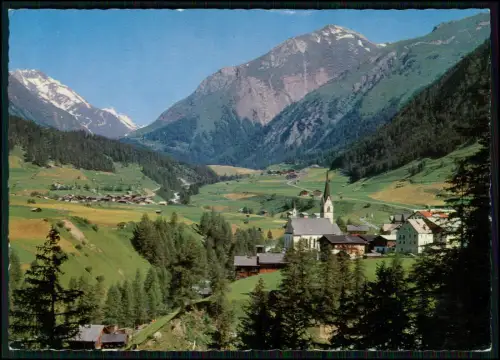 7x AK von Kals am Großglockner Osttirol - Pfarrkirche St. Rupert mit Bretterwand
