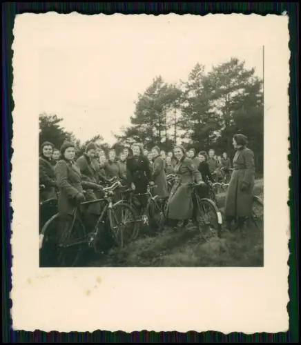 8x Foto - Bahnhof Maiden junge Damen Lüchtringen Fohlenplacken Holzminden Weser