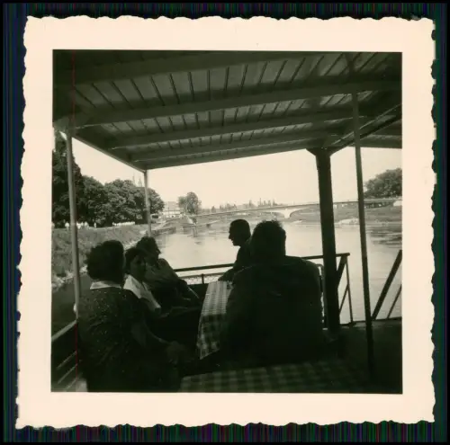 14x Foto - Dampferfahrt Höxter Weser Boffzen Fürstenberg Wehrden Hann. Münden