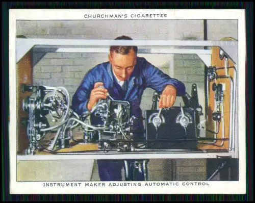 13x Serie Churchman’s Cigarettes The R.A.F. at Work 1939 Royal Air Force England