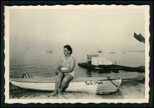 12x Foto - Timmendorfer-Strand Niendorf - Strand Ansichten und andere um 1950