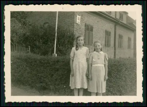 16x Foto Dorf Haus mit emailliertes Schild  Landjägerei 1936 Gendarmerie Polizei