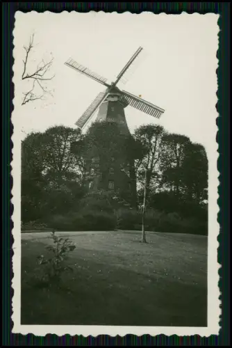 Foto - Windmühle - von Bäumen umgeben 1939-45