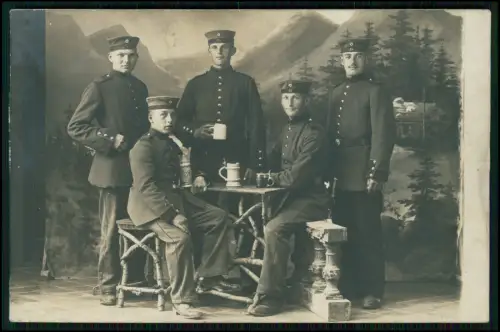 7x AK 1.WK - Soldaten - diverse Ansichten 1. Weltkrieg Feldpost gelaufen 1914-18