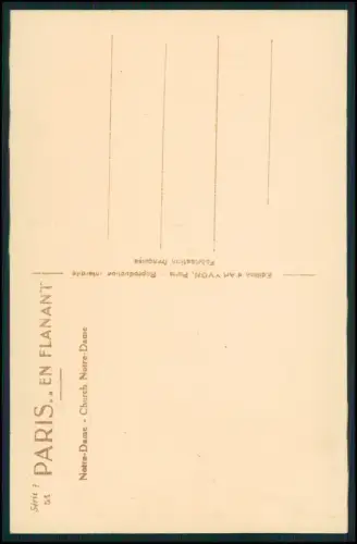 12x AK - Originale Motiv Frankreich Paris 1. Weltkrieg Feldpostkarten 1914-1918