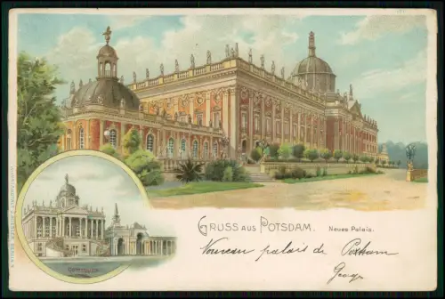 12x AK - Potsdam in Brandenburg - diverse Ansichten - Litho und andere 1998-15