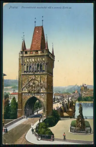 10x AK - alte Ansichtskarte Postkarte - Praha Prag Tschechien - diverse Ansicht