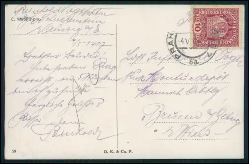 10x AK - alte Ansichtskarte Postkarte - Praha Prag Tschechien - diverse Ansicht