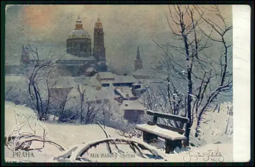 10x AK - alte Ansichtskarte Postkarte - Praha Prag Tschechien - diverse Ansicht