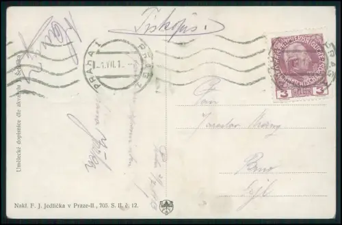 10x AK - alte Ansichtskarte Postkarte - Praha Prag Tschechien - diverse Ansicht