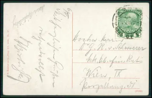 10x AK - alte Ansichtskarte Postkarte - Praha Prag Tschechien - diverse Ansicht