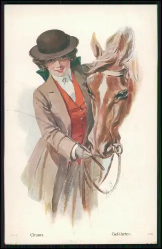 6x AK - Künstlerkarte Lawrence Underwood Knowles Hare - Frauenporträt Jugendstil