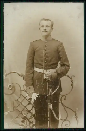 4x AK und Foto - 1. WK Soldaten - Portrait und Ansichten - Feldpost  1914-18