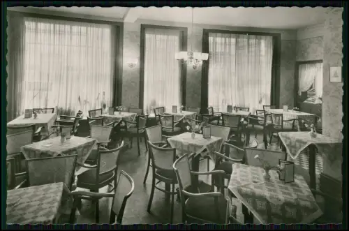 AK - Vlotho Weser - Café Dahlmann Traditionscafés am Brückenkopf - Innenaufnahme