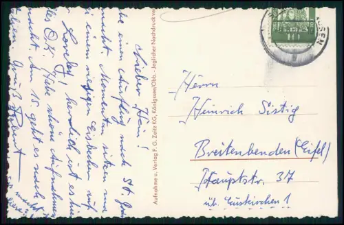 AK Königssee Kellermeister Traum humorvolle Weinszene mit Feen u. Teufel Fässern