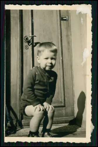 8x Foto - Ansichten Soldat vor Einberufung 1939 in Schlesien Polen zu Hause