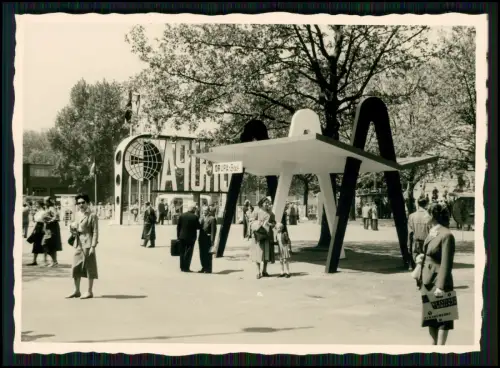 15x Foto Reise Frankfurt-Höchst Reisebusses Höchster Reisebüros1950er  A 54-6740