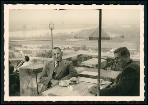 15x Foto Reise Frankfurt-Höchst Reisebusses Höchster Reisebüros1950er  A 54-6740