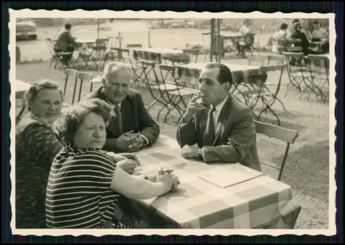 15x Foto Reise Frankfurt-Höchst Reisebusses Höchster Reisebüros1950er  A 54-6740