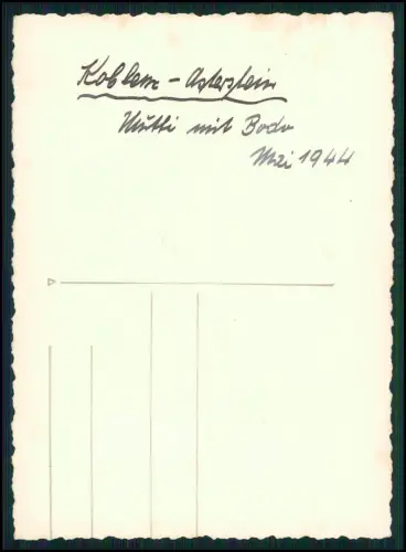 12x Foto 11x8cm- Koblenz Asterstein - Plateau Pfaffendorfer Höhe nahe Rhein 1944