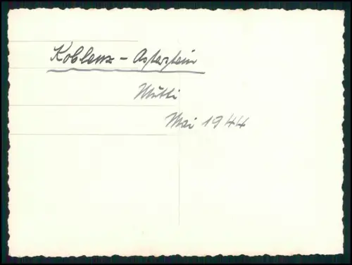 12x Foto 11x8cm- Koblenz Asterstein - Plateau Pfaffendorfer Höhe nahe Rhein 1944