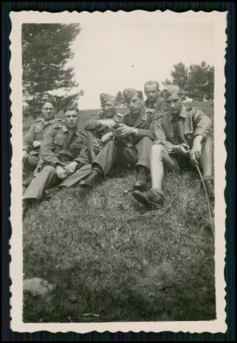 23x Foto - Soldaten Wehrmacht Einsatz - Front Uniform Waffen WWII WK2 Militär ..