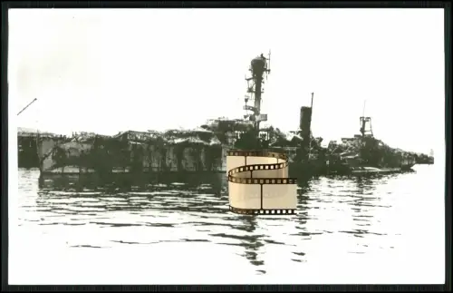 Foto AK - leichter Kreuzer Emden  Kriegsschiff Reichsmarine Kriegsmarine 1925-45