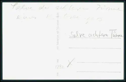 Foto AK leichter Kreuzer Leipzig  Kriegsschiff Reichsmarine Kriegsmarine 1931-46