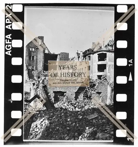 Foto Köln am Rhein - Kriegszerstörung Trümmerlandschaft - 2. Weltkrieg - 1941-55