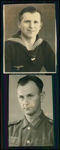 6x Foto - Portrait Soldat Wehrmacht - Heer