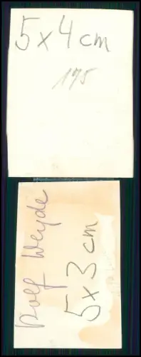 6x Foto - Portrait Soldat Wehrmacht - Heer