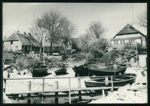 9x Foto AK - Vorpommern-Rügen - Pommersche Bucht - Dörfer Küste Ostsee DDR Zeit