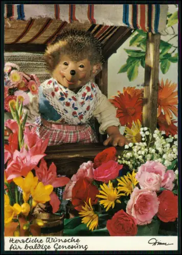 5x AK - Mecki Igel - Diehl-Film München - Humor Spruch Karte - Zeitschrift HÖRZU