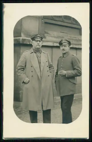 4x Foto AK 1. WK - Soldaten an der Front im Einsatz - Portrait u. andere 1914-18