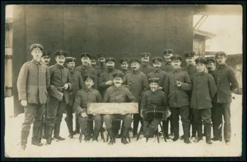 5x Foto AK 1.WK - Soldaten im Einsatz - Belgien Frankreich u.a. 1914-18 Feldpost