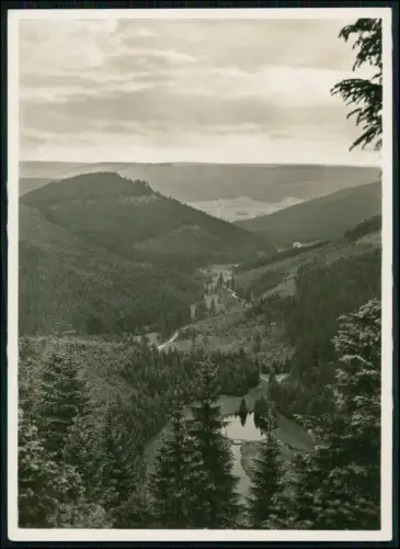 Foto 18x13 - Freudenstadt Ellbachseeblick Kniebis - Panoramablick auf Ellbachsee