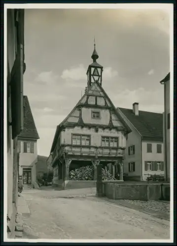Foto 18x13 - Altes Rathaus - Mühlheim an der Donau - Dorfstraße Schwäbische Alb