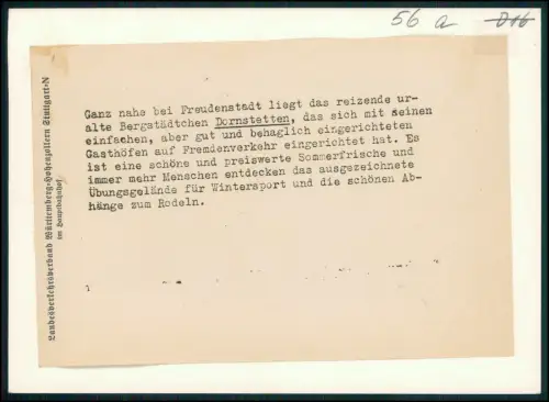 Foto 18x13 - Dornstetten nahe Freudenstadt - Altstadt Fachwerkhäuser und Kirche