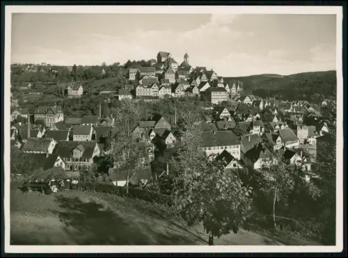 Foto 18x13 - Altensteig Schwarzwald Ortskern von Nagold umflossenen Bergzunge