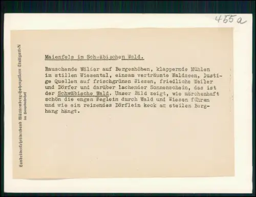 Maienfels Schwäbischer Wald Panorama Dorfhang Waldlandschaft Weiler Bergblick