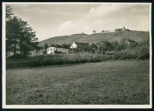 Foto 18x13 - Michaelsberg Trippsdrill im Zabergäu -Blick Häuser Weinberg Kirche