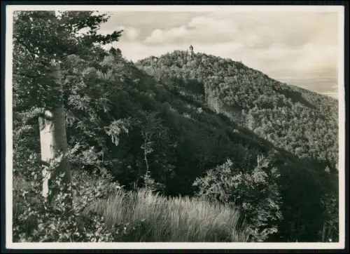 Foto 18x13 - Teck Schwäbische Alb Aussichtsturm Berglandschaft Burgberg Panorama