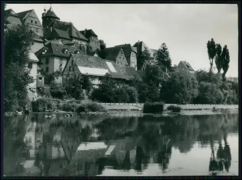 Foto 18x13 - Besigheim Altstadt Enz Neckar - Flusspanorama Stadtmauer Türme ....