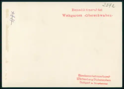 Foto 18x13 - Weingarten Basilika Barockkirche Oberschwaben historisches Gebäude