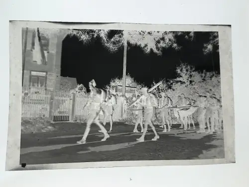 3x Original Negativ 9x6cm - Jungs kurze Hose Marsch Zeltlager ...