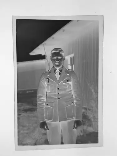7x Original Negativ 9x6cm - Soldaten Wehrmacht - Luftwaffe