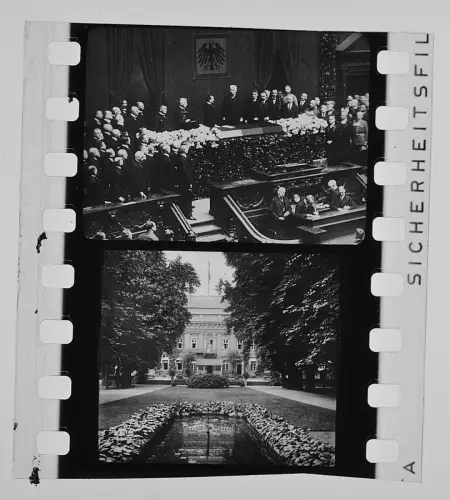 6x Original vor 1945 Dia 4x3,5cm - Paul von Hindenburg Reichspräsident 1920-30er