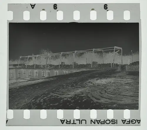 8x Original Negativ 4x3,5cm - Frankfurt am Main - Kriegszerstörung uvm. bis 1945